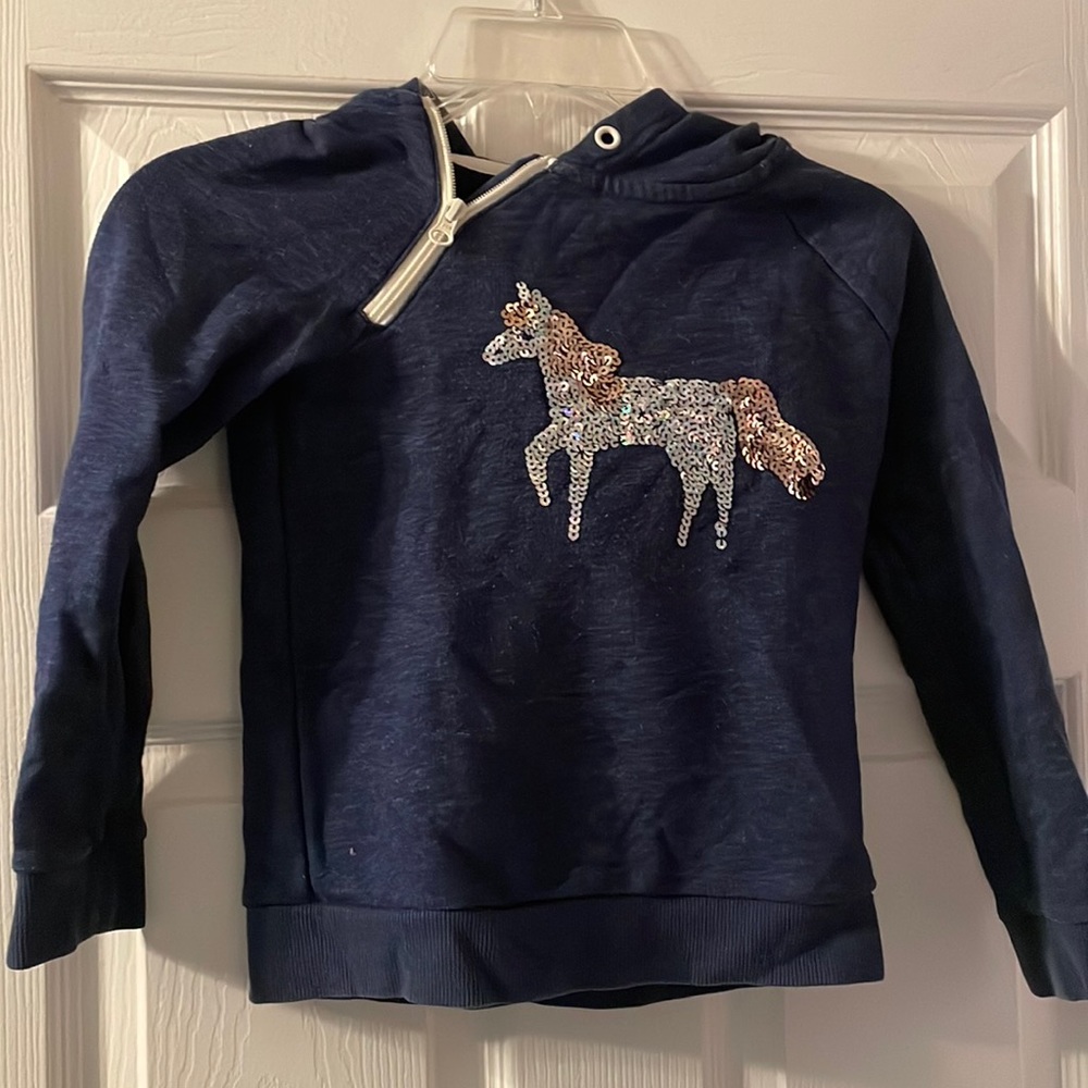 Girls long sleeve unicorn shirt